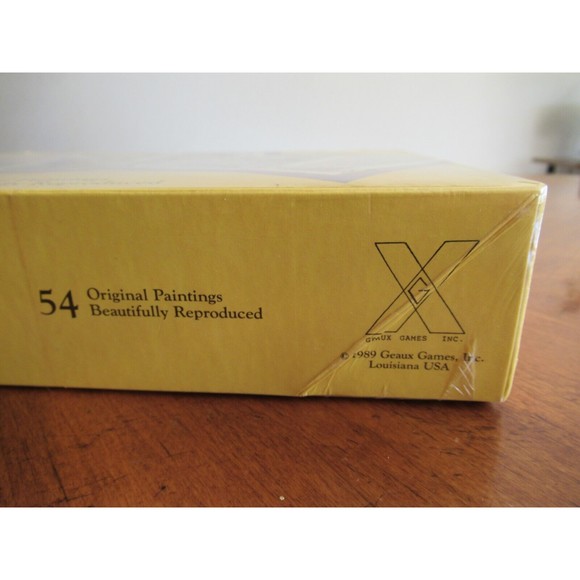 Sealed Vintage Mardi Gras Rummy Card Game by Geaux Games Louisiana 1989 Painting - Picture 4 of 9